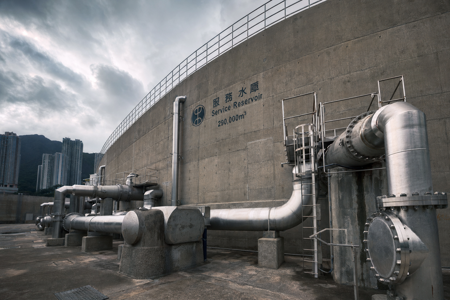 Reservoir refurbishment project in Kowloon East